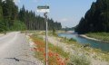 Wandern am Illerdamm bei Fischen im Allgäu © Tourismus Hörnerdörfer_H.Besler