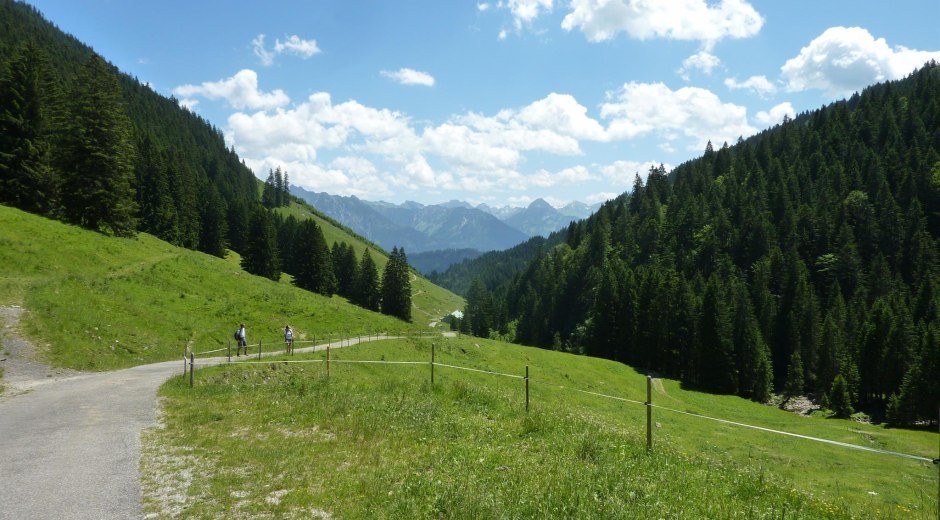 Die Alpe Zunkleiten im Bolgental bei Bolsterlang © Tourismus Hörnerdörfer