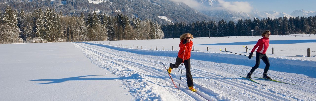 Langlauf- und Nachtloipe in Fischen © Tourismus Hörnerdörfer GmbH