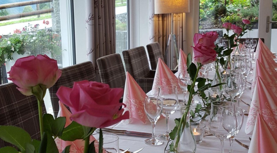 Ihre Feier bei uns im Alpenblick © Hotel Alpenblick