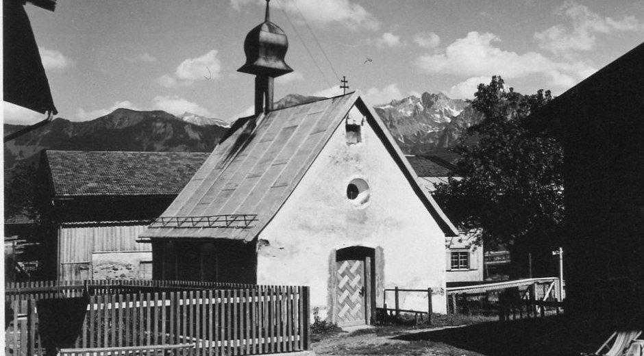 Sonderdorfer Kapelle Anfang 1950 © Ch. Feldmann
