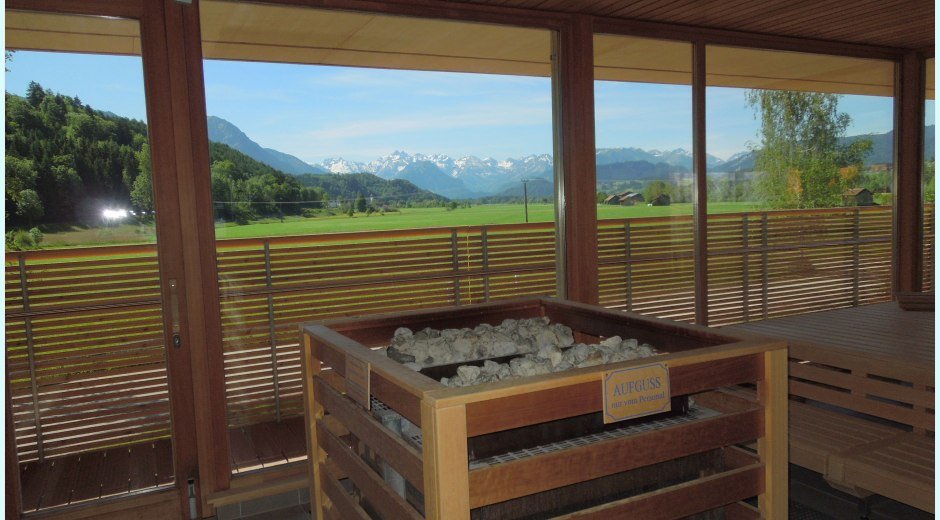 Aussicht von der Panoramasauna © Wonnemar