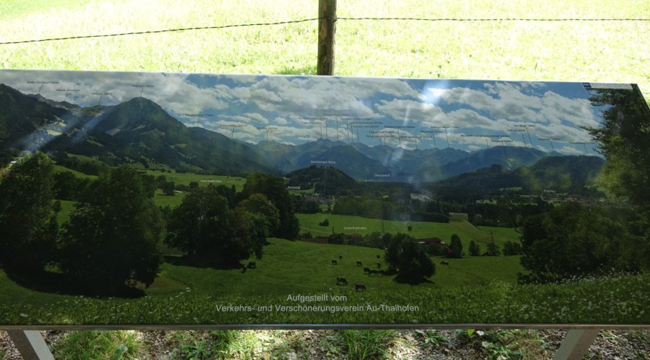 Tipp: Aussichtstafel Malerwinkel (Wegoption)
