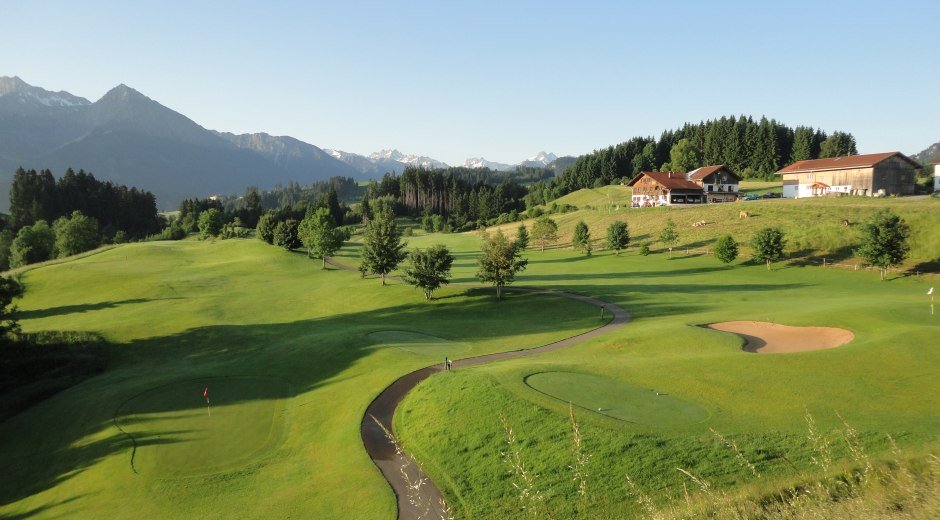 Golfplatz Oberallgaeu © Tourismus Hörnerdörfer, H. Besler