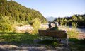 Pause am Auwaldsee bei Fischen © Tourismus Hörnerdörfer, F. Kjer