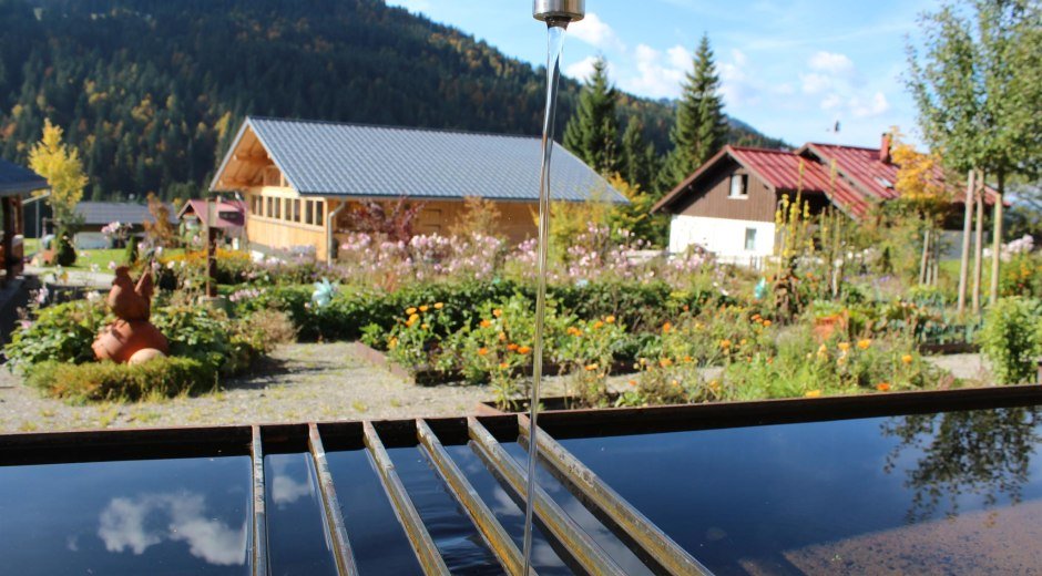 Kräutergarten in Balderschwang im Allgäu