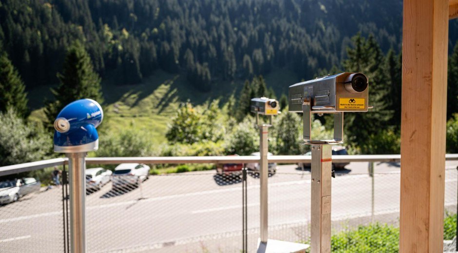 Gamsbeobachtungsstation am Riedbergpass © Tourismus Hörnerdörfer GmbH