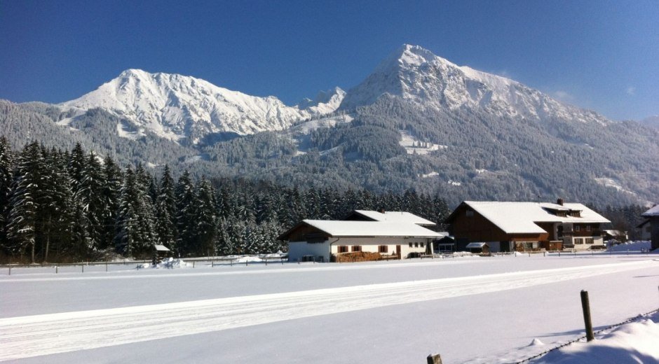 Weidach Loipe in Langewang © Tourismus Hörnerdörfer, W. Burger