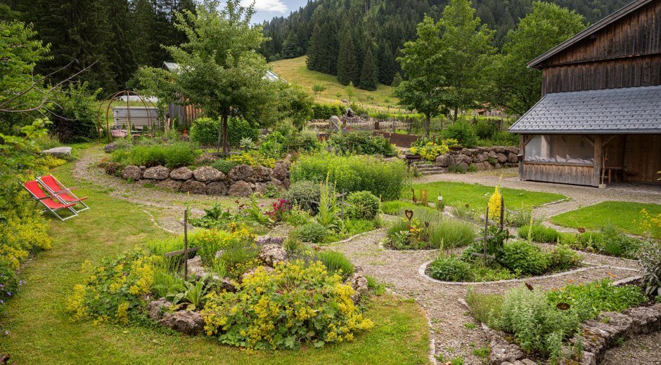 Silvias Kräutergarten - Balderschwang im Allgäu © Tourismus Hörnerdörfer GmbH