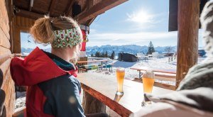 Einkehr auf der Hochbichl-Hütte © Tourismus Hörnerdörfer, F. Kjer