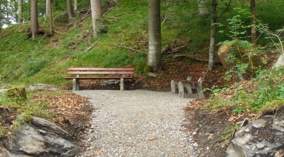 Kraftort an der Iller bei Fischen im Allgäu