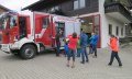 Besuch der Feuerwehr in Bolsterlang im Allgäu © Feuerwehr Bolsterlang