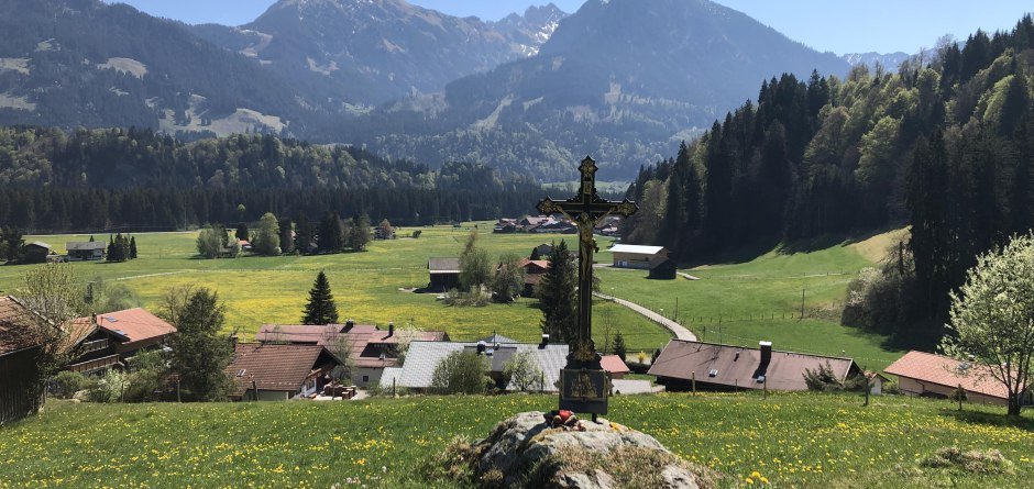 Wegkreuz © Tourismus Hörnerdörfer