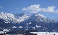 Blick auf die Allgäuer Alpen © Tourismus Hörnerdörfer, S. Salzberger
