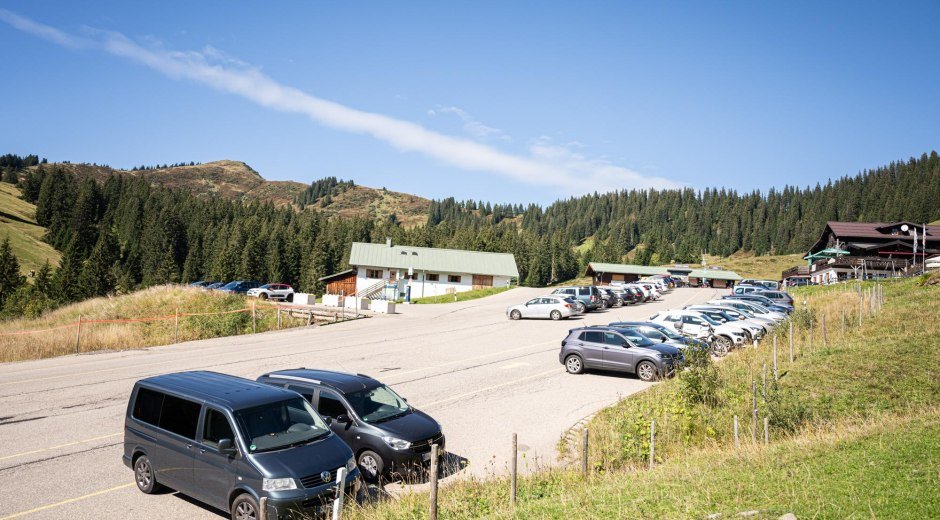 Parkplatz Grasgehren © Tourismus Hörnerdörfer GmbH