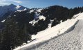 Gewalzter Winterwanderweg an der Hörnerbahn © Tourismus Hörnerdörfer, S. Salzberger