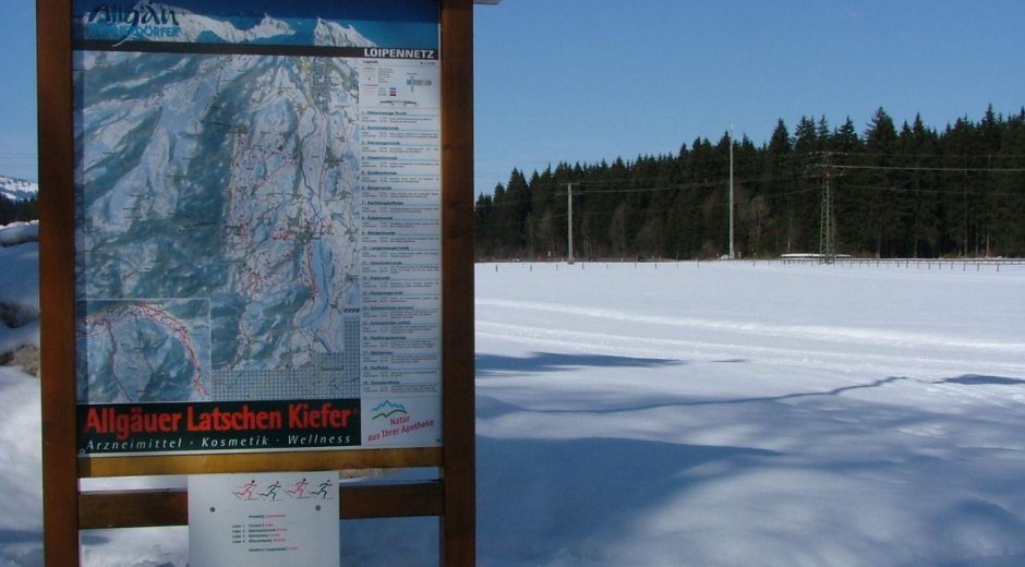 Langenwanger Loipe - Langlaufen in Fischen © Tourismus Hörnerdörfer, MA