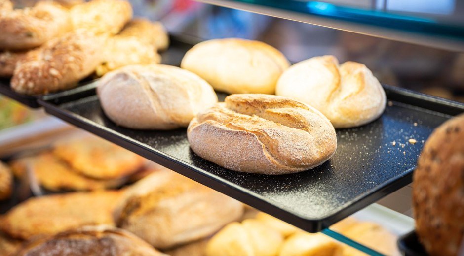 Auslage der Bäckerei © Vollwertbäckerei Kornblume
