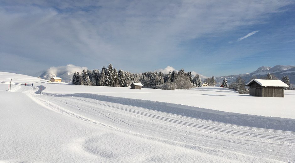 Loipe bei Bolsterlang © Tourismus Hörnerdörfer GmbH