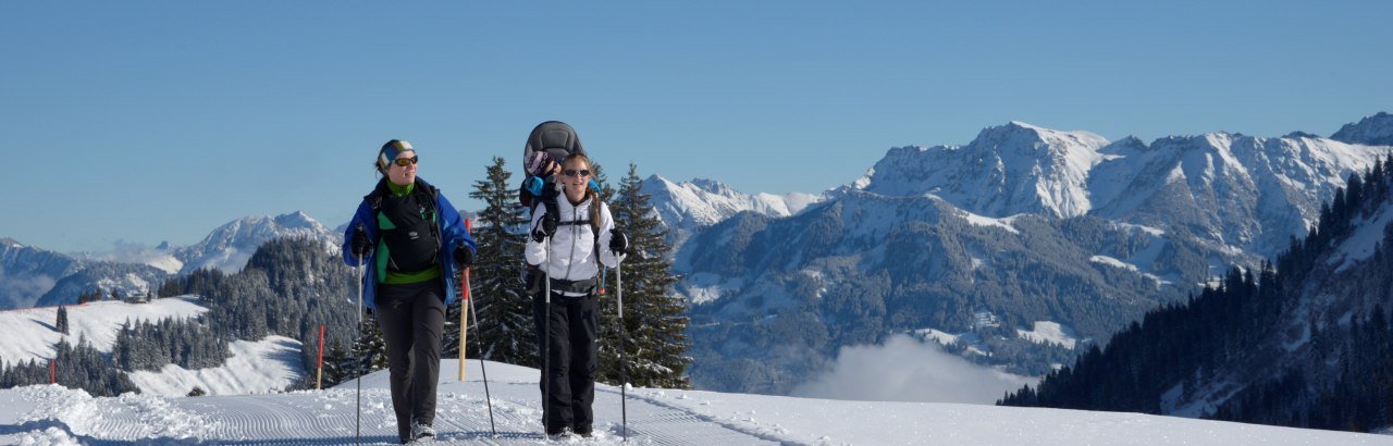 Winterwandern in Bolsterlang © Tourismus Hoernerdoerfer, @Siegfried Bruckmeier