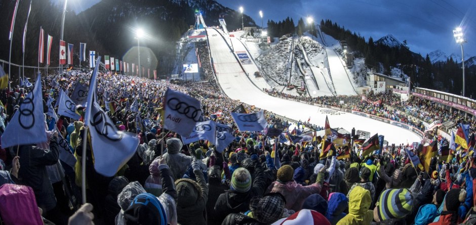 Stadion_Vierschanzentournee © Skiclub Oberstdorf Veranstaltungs GmbH/Dominik Berchtold