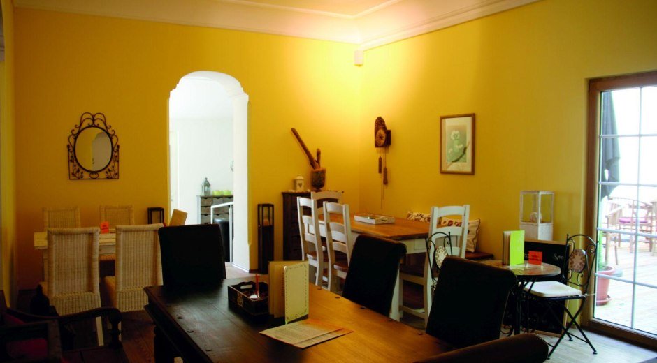 Kleines Café im Vitalhaus in Fischen © Lea Vitalhaus Fischen