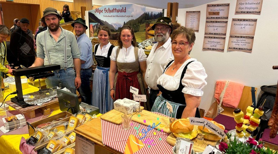 Auszeichnung bei Käsefestival 2023 © Sennalpe Schattwald