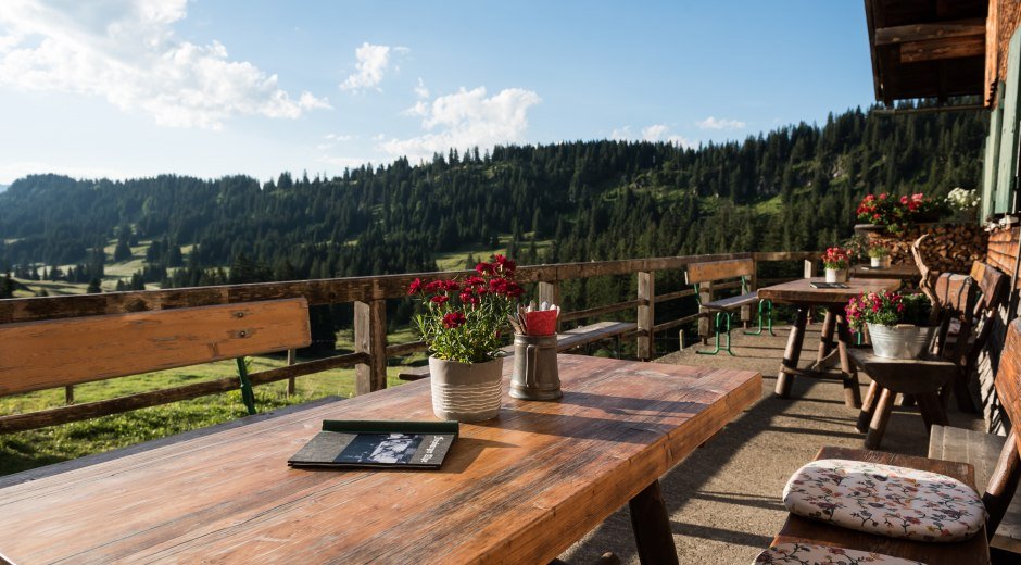 Blick von der Freyburger Alpe bei Obermaiselstein © Tourismus Hörnerdörfer, F. Kjer