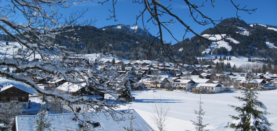 Winter in Obermaiselstein © Tourismus Hörnerdörfer