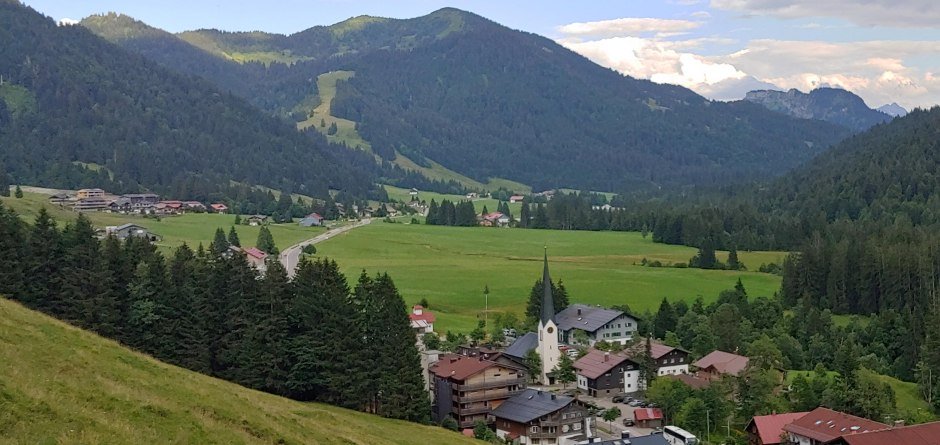 Balderschwang gestern und heute © Tourismus Hörnerdörfer