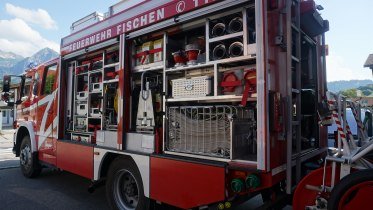 Feuerwehrfahrzeug Fischen © Tourismus Hörnerdörfer