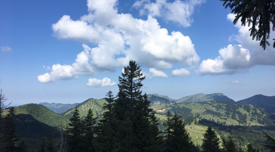 Aussicht vom Ochsenkopf