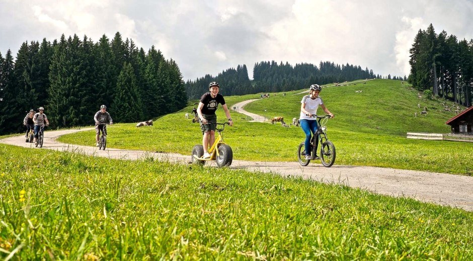 Downhill Roller in Ofterschwang im Allgäu © Tourismus Hörnerdörfer, ProVisionMedia