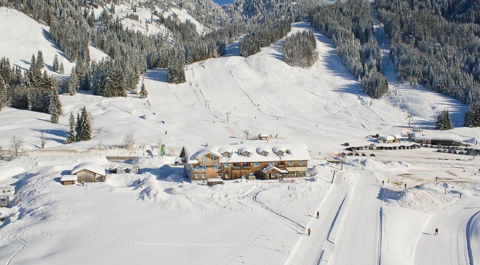 Das Winterparadies um den Schwabenhof in Baldersch © Schwabenhof