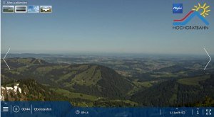 Panoramakamera Hochgrat Frühsommer