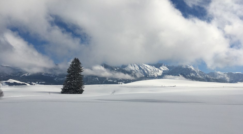Winterwanderung in Bolsterlang © Tourismus Hörnerdörfer, S. Salzberger