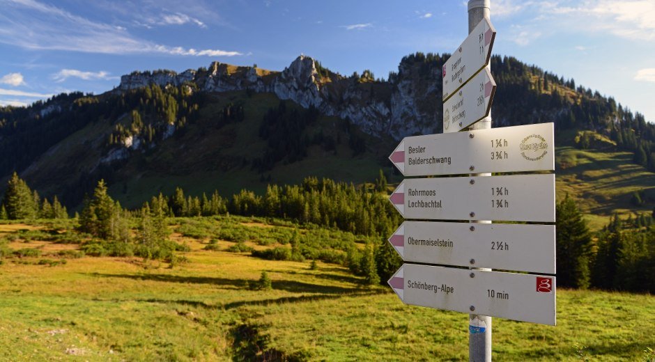 Wegweiser - Rohrmoos © Thomas Gretler