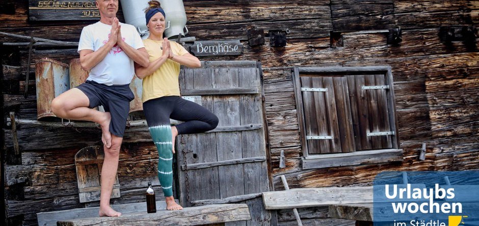 Yoga auf der Alpe © Alpe Gschwenderberg