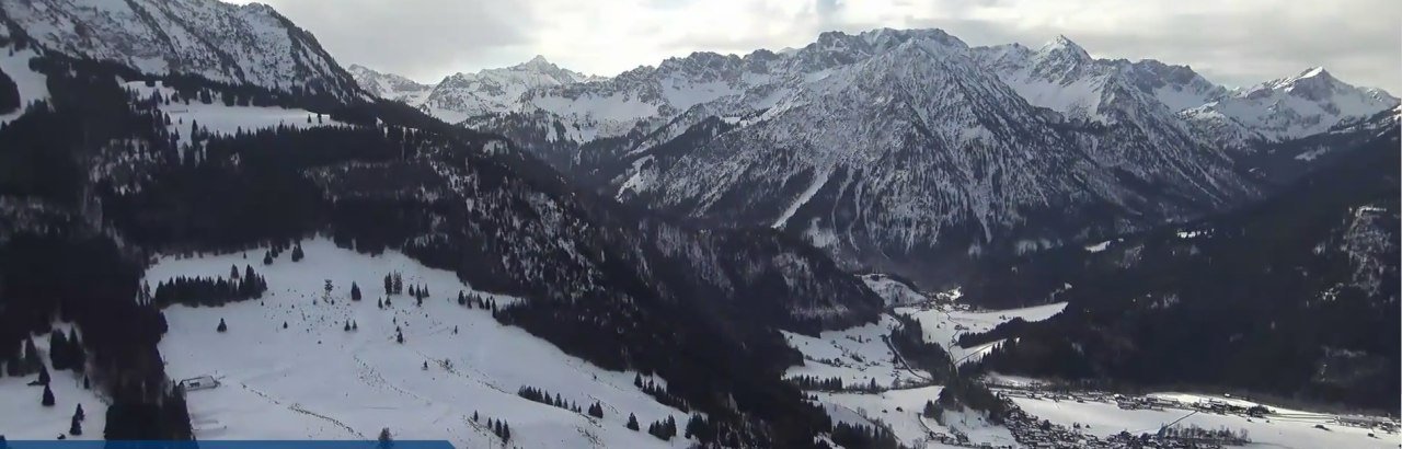Panoramakamera Oberjoch Winter