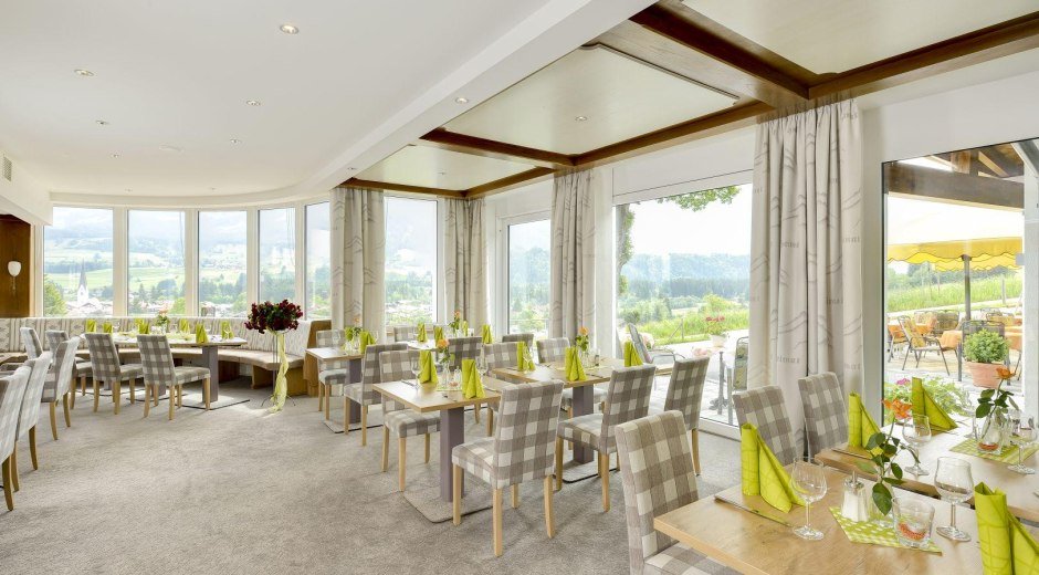 Unser Panoramarestaurant © Hotel Alpenblick