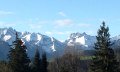 Aussicht von Untermühlegg auf den Allgäuer Hauptkamm