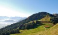 Blick vom Ofterschwanger Horn auf Sigiswanger Horn und Alpe Fahnengehren © Tourismus Hörnerdörfer, MA