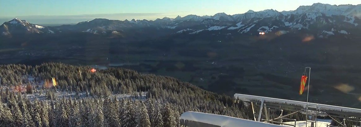 Panoramakamera Hörnerbahn Winter