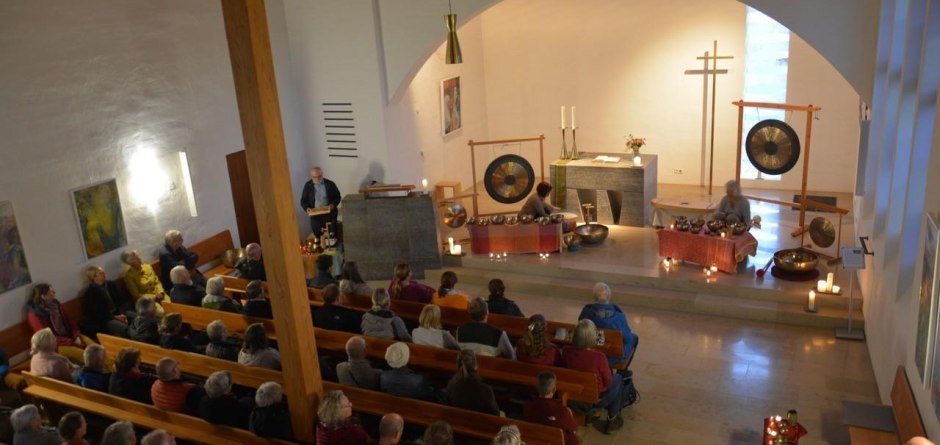 Klangschalenkonzert © Evang. Pfarrbüro