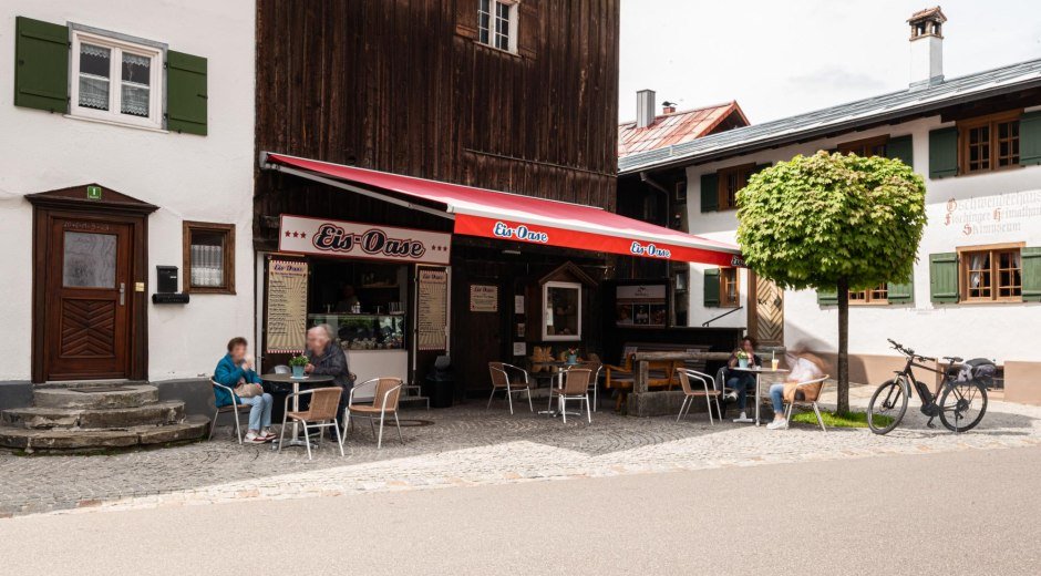 Eis-Oase / Glühwein-Oase, Fischen im Allgäu © Tourismus Hörnerdörfer GmbH