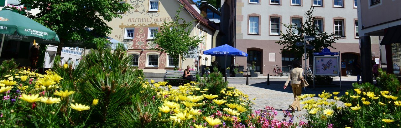 Oberer Markt © Stadt Sonthofen - Sonja Karnath