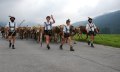 Hirten beim Einzug - Viehscheid in Balderschwang © Tourismus Hörnerdörfer