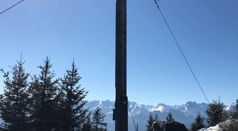 Gipfelkreuz am Bolsterlanger Horn