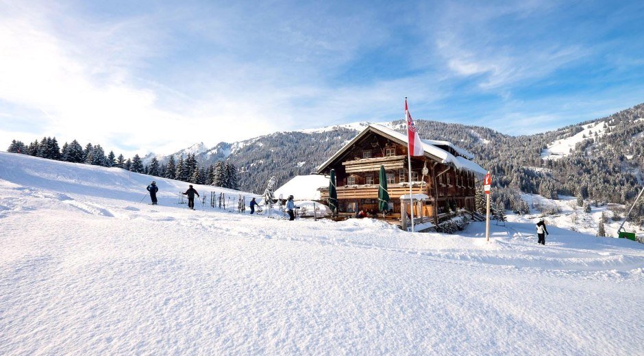 Skigebiet Ofterschwang-Gunzesried - Alpe Blässe © Tourismus Hörnerdörfer, ProVisionMedia