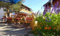 Terrasse des Dorfladens  Bolsterlang © Tourismus Hörnerdörfer GmbH